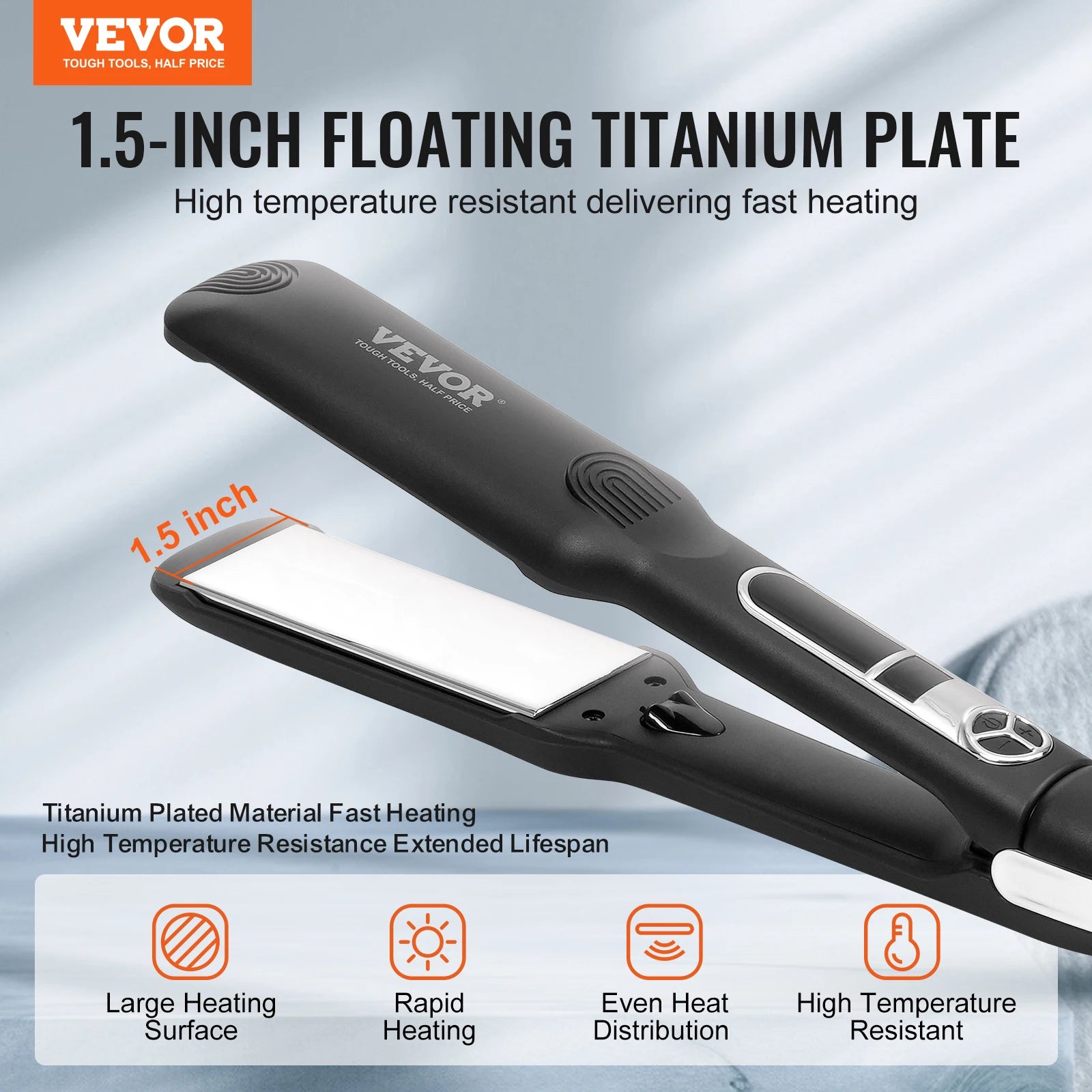 VEVOR Negative Ion Hair Straightener